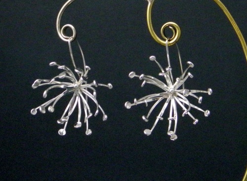 Queen Anne Lace earrings