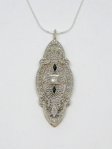 Vintage Filigree pendant