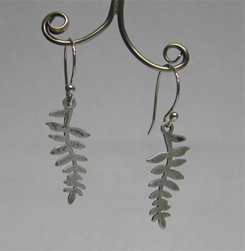 Leafy earrings